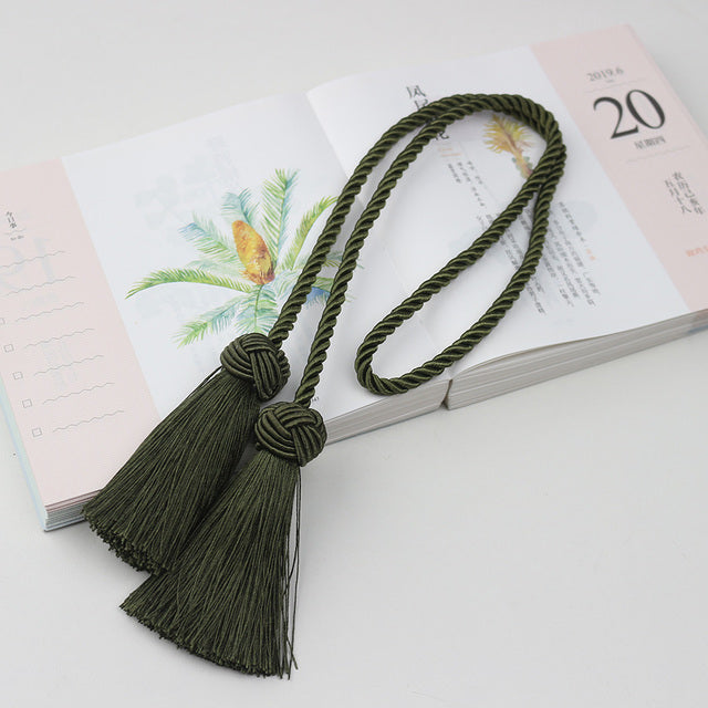 Fecho de cortina tassel