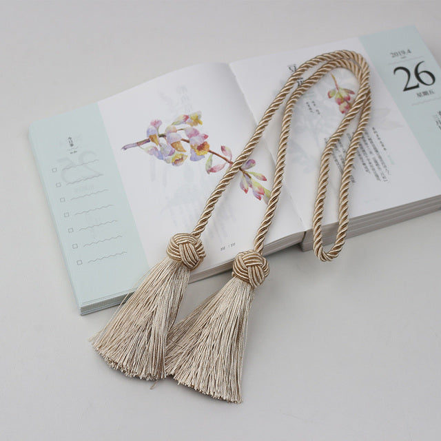 Fecho de cortina tassel