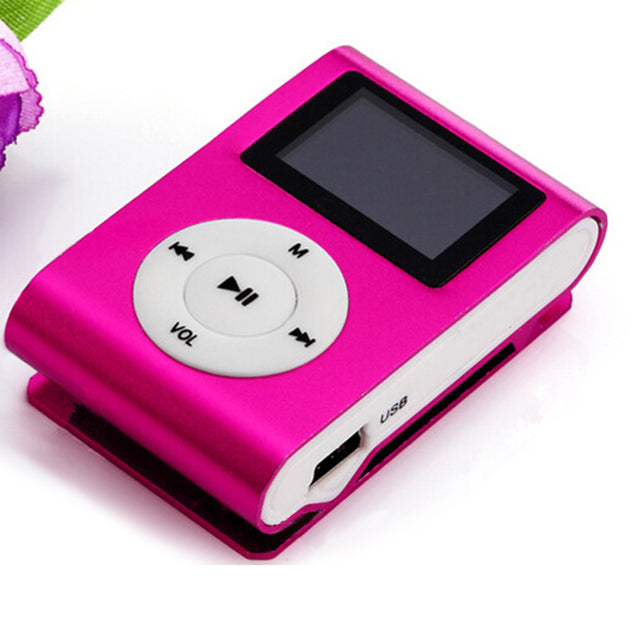 Mini MP3 player com USB