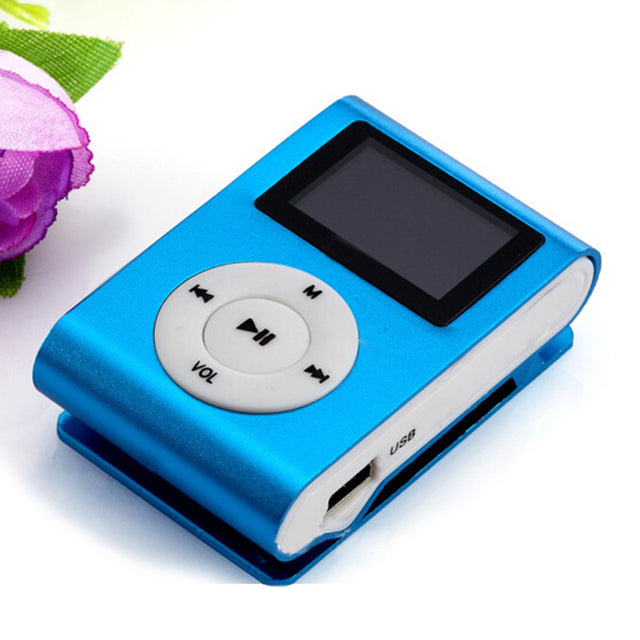 Mini MP3 player com USB